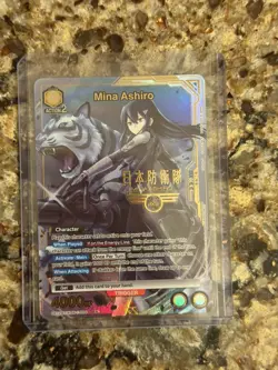 Union Arena Mina Ashiro UE12BT/KJ8-1-004 (SR*) - UE12BT: Kaiju No. 8 - Image 1