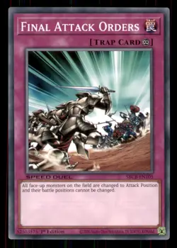 Yugioh Final Attack Orders #SBCB-EN105 LP - Image 1