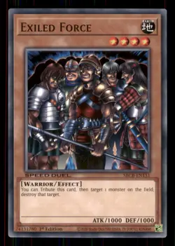 Yugioh Exiled Force #SBCB-EN151 Lightly played - Image 1