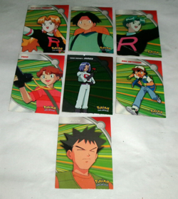 Pokemon Topps Cards lot of 7 Heroes & Villains - Image 1