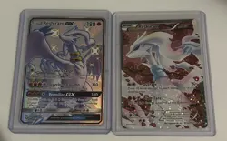 Reshiram Pokemon Cards LOT OF 2! Full Art And GX! Shiny Reshiram! Pokemon TCG - Image 1