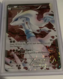Reshiram Pokemon Cards LOT OF 2! Full Art And GX! Shiny Reshiram! Pokemon TCG - Image 4