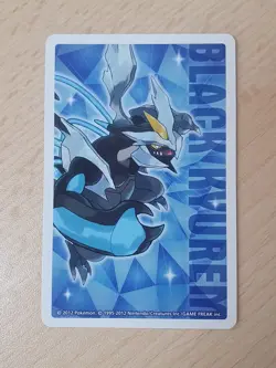 2012 Japanese Pokemon Poker DWEBBLE Black Kyurem B&W Deck #2 Playing Card - Image 3