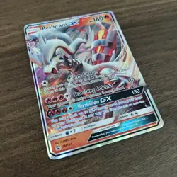 Reshiram GX SM137 - LP FULL ART Black Star Promo - 2018 Pokemon TCG Card - Image 2
