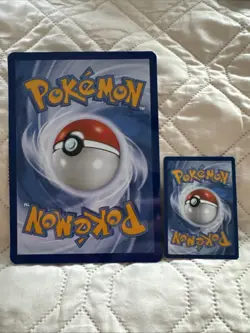 Charizard ex 196 Holo Rare Promo Pokemon Card + Oversized Jumbo Card Bonus! - Image 2
