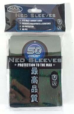 Max Protection Standard Card NEO Sleeves GREEN Design (50 Count) 7050LHGW - Image 1