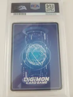 Digimon Card Beelzemon BT2-111 SEC Secret Rare Alt Art Alternate Art PSA 9 Mint - Image 2