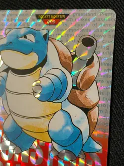Blastoise BANDAI Pokemon Card Very Rare Japan Pocket Monsters Nintendo F/S - Image 3