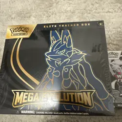 Pokemon Mega Evolution Etb Lucario & White Flare Booster Bundle - Image 2