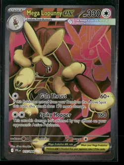 Mega Lopunny ex 115/094 Ultra Rare Phantasmal Flames Pokemon NM/M - Image 1