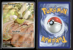 Yamper 099/094 Illustration Rare Phantasmal Flames Pokemon NM/M - Image 3