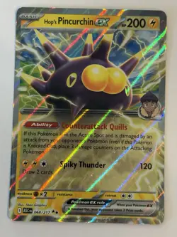 Pokemon Hop's Pincurchin ex (68/580) Ascended Heroes NM HOLO - Image 1