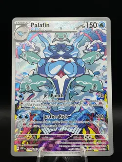Pokemon TCG Obsidian Flames Palafin 200/197 Full Art Illustration Rare - Image 1