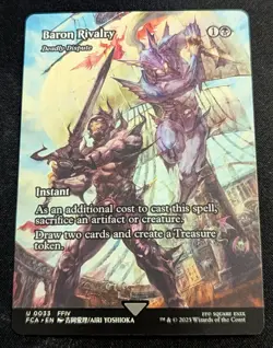 MTG - Baron Rivalry - Deadly Dispute SHOWCASE - Final Fantasy: Through the Ages - Image 1