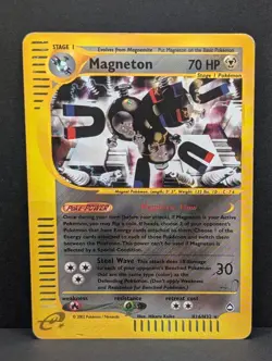 Magneton H16/H32 Aquapolis Holo Ultra Rare Pokemon TCG Nintendo e-reader - Image 1