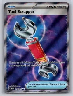 Tool Scrapper 115/086 Ultra Rare ME04: Chaos Rising Pokemon Near Mint - Image 1
