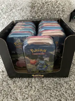 Pokemon TCG Ascended Hero’s Mini Tins Sealed Lot Of 9 - Image 1