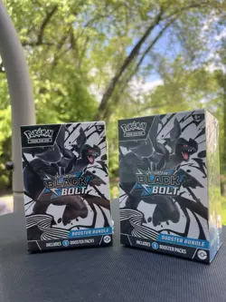 Pokemon TCG: Black Bolt Booster Bundle Set of 2 Sealed New - Image 1