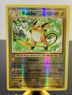 Raichu 36/108 Reverse Holo XY Evolutions Pokemon TCG - Image 1