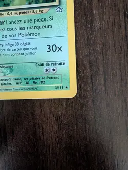 Joliflor 3/111 French Holographic Pokemon Holo Rare Neo Genesis NM/LP - Image 5