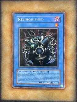 Yugioh Relinquished SDP-001 Ultra Rare MP - Image 1