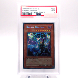 Yu-Gi-Oh PSA9 Barrel Dragon Secret Rare VB5-003 Promo MINT Asian English PS89 - Image 1