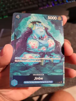 Jinbe (Event Pack Vol. 1) One Piece Promotion Card P-030 NM TCG - Image 1