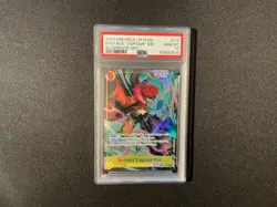 2025 One Piece Royal Blood Eustass Captain Kid Alt Art #OP10-112 PSA 10 GEM MINT - Image 1