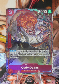 Curly Dadan Premium Best Vol 1 One Piece TCG OP02-005 Foil English - Image 1