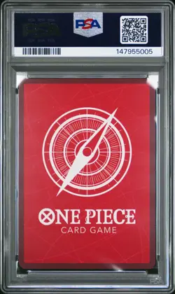 2024 ONE PIECE MONKEY D. LUFFY ALT ART EMPERORS IN THE NEW WORLD #061 PSA 10 - Image 2