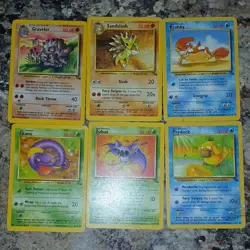Pokemon Nintendo Base Set 30 Card Lot Pikachu Bulbasaur Charmander Eevee Cubone - Image 1