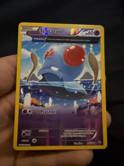 Tentacool (Alpha) 71/160 Reverse Holo XY Primal Clash Pokemon Card 2015 NM - Image 1