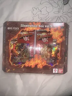 Bandai Namco One Piece Card Game Illustration Box vol.5 Promo Sabo Ace - Image 1
