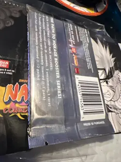 1x Naruto The Path to Hokage Booster Pack 2006 TCG Card Game Silver Art - Image 2