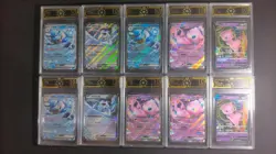10 Pokemon Chinese Cards (Blastoise ex/Lugia/Mew V/ex) - OCD 10 Gem Mint MD28 - Image 1