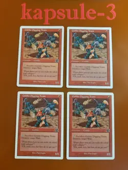 4x Goblin Digging Team | 6th Edition | MTG Magic Cards - Image 1