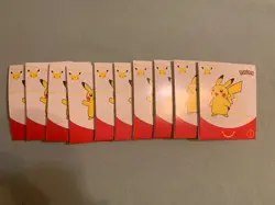 POKEMON MCDONALDS PROMO CARDS LOT OF 10 SEALED FAST SHIPPING - Image 1