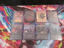Magic: The Gathering Lord of the Rings 8 Card Lot Last March, Witch-king, Sarum… - Image 1