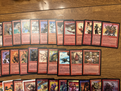 Vintage MTG Lot of (76) Magic the Gathering Cards Goblins - Image 3