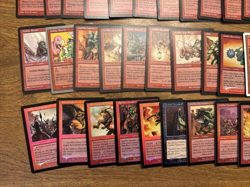 Vintage MTG Lot of (76) Magic the Gathering Cards Goblins - Image 4