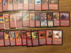 Vintage MTG Lot of (76) Magic the Gathering Cards Goblins - Image 5