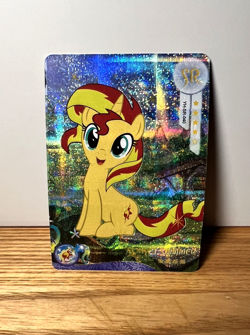 Sunset Shimmer SR YH-SR-040 Proxy My Little Pony CCG Card - Image 1