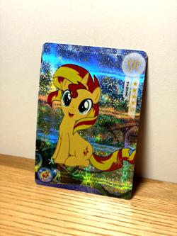 Sunset Shimmer SR YH-SR-040 Proxy My Little Pony CCG Card - Image 2
