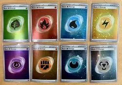 Pokemon 151 Energy Cosmos Holo Set Lot NM/M Complete Lot Of 8 Cards - Image 1