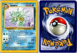 Pokemon Card - Seadra 42/62 Fossil Uncommon Moderately Played - Image 3