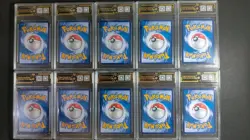 OCD 9.5 Eeveelution V/VMAX Set Chinese Pokemon Graded Card Lot of 10 MD28 - Image 2