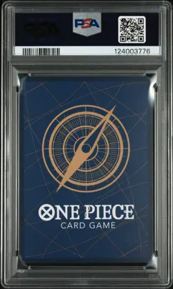 2024 ONE PIECE SHANKS MANGA ALT ART PRB01 ONE PIECE CARD THE BEST- #120 PSA 10 - Image 2