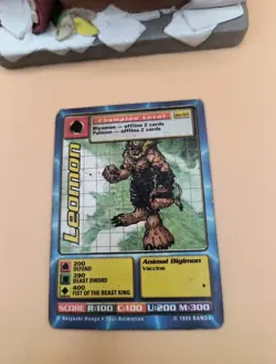Digimon 1999 Leomon Bo-03 - Trading Card Game Champion Bandai CCG - Image 2