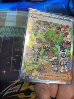 Pokemon TCG Clive 236/091 Paldean Fates Special Illustration Rare Card SIR NM - Image 5