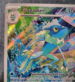 Frogadier 089/086 Chaos Rising Illustration Rare Pokemon Card NM PRE-RELEASE CRI - Image 3